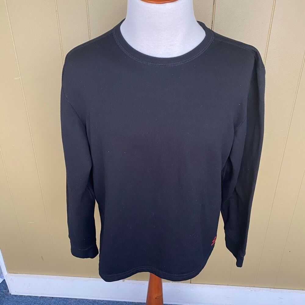 Wolverine men XL Crewneck longsleeve thermal shirt black